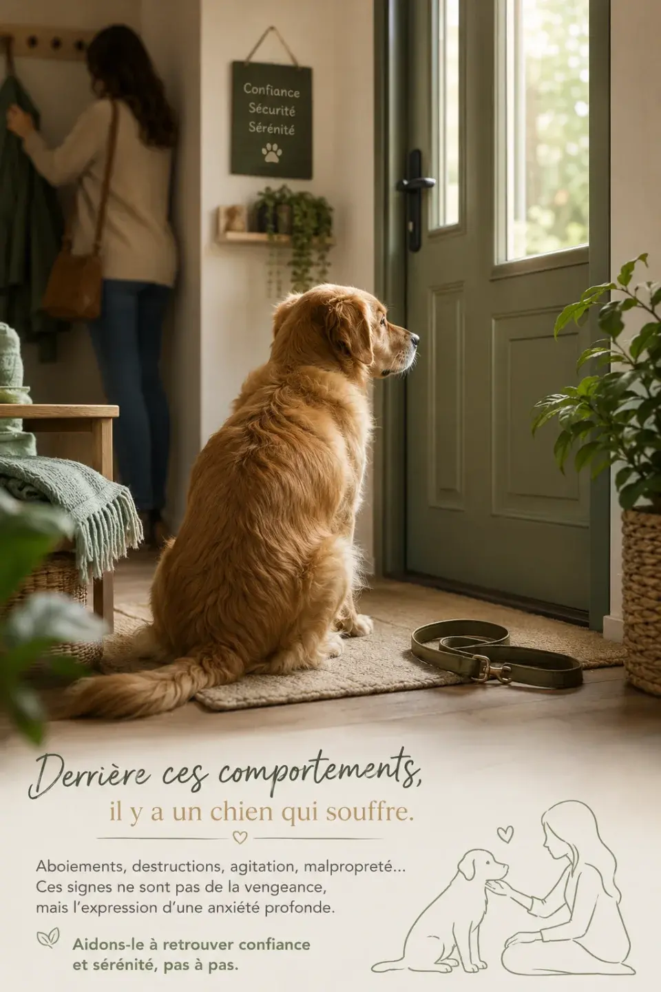 Anxiete de separation chien