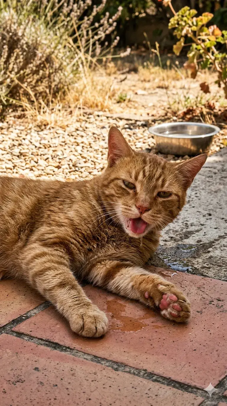 Coup de Chaleur chez le Chat : Signes, Dangers et Que Faire