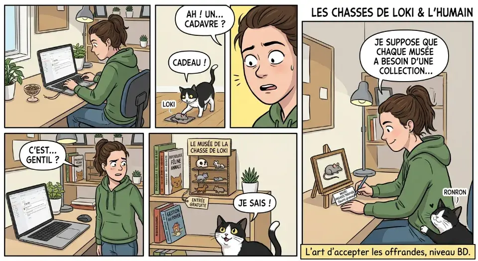 Chasse chat humain