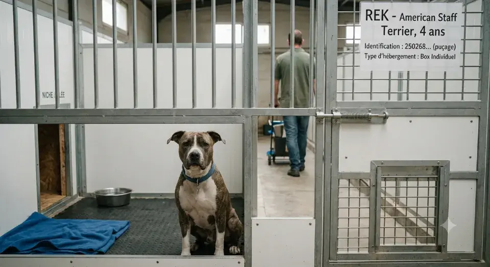 Staff (Amstaff) en refuge : pourquoi tant d'abandons ?