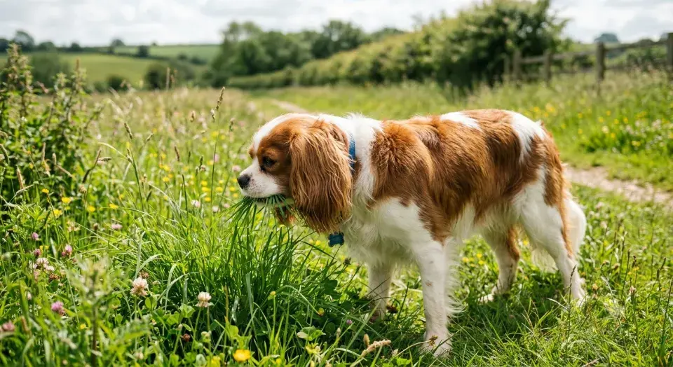 Mon chien mange de l'herbe : faut-il s'inquiéter ?