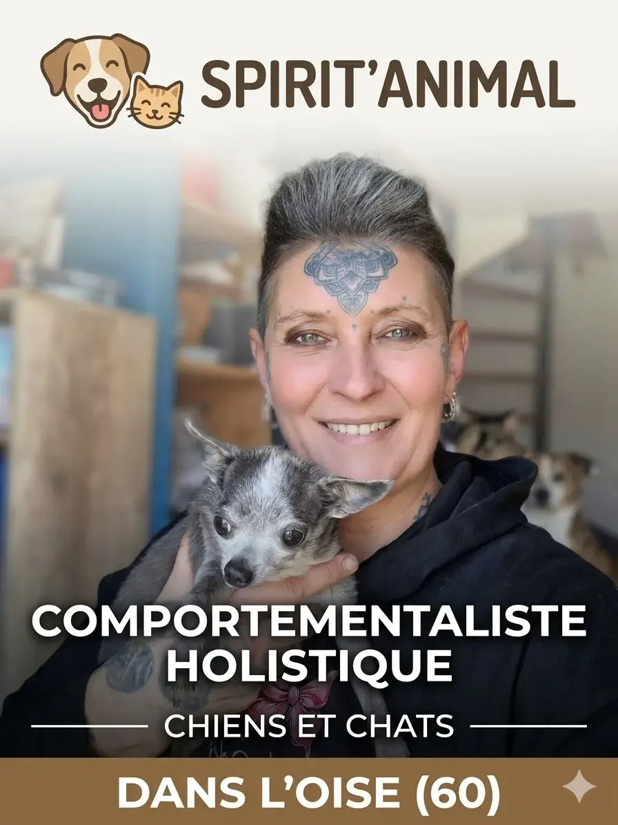 Comportementaliste holistique chiens chats oise